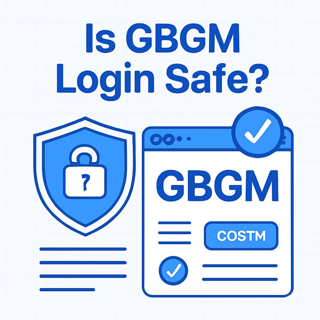 An educational diagram on GBGM login security measures.